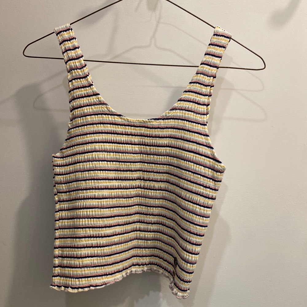 Hollister Ribbed Multicolor Tank top